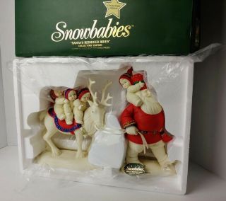 Dept 56 Snowbabies Santa 