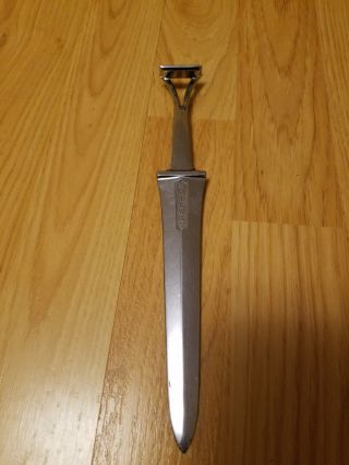 Vintage Letter Opener Stainless Steel 9 " Mailway Dagger Style