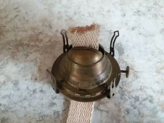 Antique Old Queen Anne No 2 Scovill Mfg Co Oil Lamp Burner Top Part