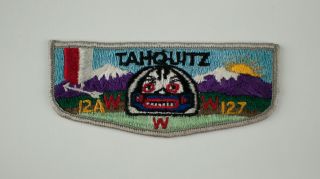Tahquitz Lodge 127 S3/4/5 Boy Scout Oa Flap