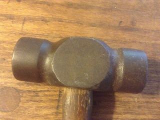 Vintage Fayette R Plumb Blacksmith Hammer 2