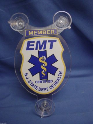 Emt - Emergency Medical Technician Nj Member Shield Pba - Emt - Fop - Ems - Fmba