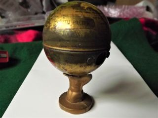 Vintage JAPAN Die Cast Tin Pencil Sharpener ATLAS / WORLDS 4