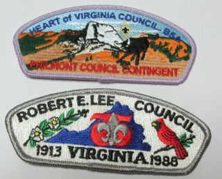 BENEFITS CHARTYMINT 5 ROBERT E.  LEE AND 3 HEART OF VIRGINIA COUNCIL CSP ' S 2