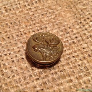 Rare 1912 Theodore Teddy Roosevelt Bull Moose Party Founder 1912 Stud Pin Button