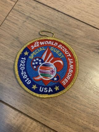 2019 Boy Scout World Jamboree Patch - " Special Guest " Usa