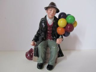 Royal Doulton The Balloon Man - Signed By Designer Limited Edition Hn1954