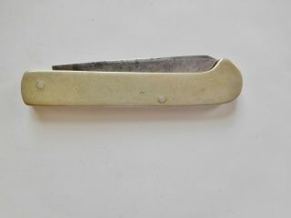 W.  R.  Case and Sons Bradford Pa.  Vintage Antique Single Blade Pocket Knife NO RES 3
