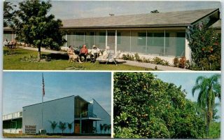 Maitland,  Florida Postcard " The Slovak Garden Home Of American Slovaks " C1960s