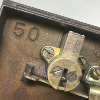 Vintage Corbin PO Post Office Mailbox Mail Box Door Lock Key Set Size 50 4