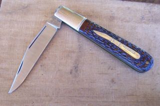 A.  G.  Russel Co.  ARK USA Camillus Made CM - 2 Delrin Daddy Barlow Knife A.  G.  R.  Co. 7