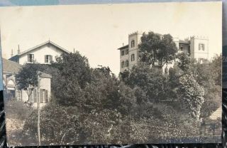 Lebanon Vintage Photo Postcard Park Hotel Broumana 1920s Different View Angle