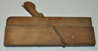 Antique Wood Molding Plane D.  R.  Barton Rochester Ny 1832 Mark 3/16 "