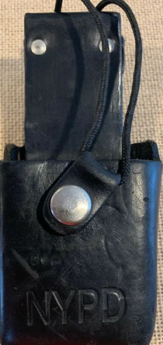 Nypd Radio Holster,  Authentic