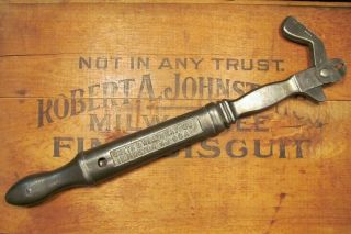 Vtg Smith & Hemenway Red Devil Giant No 101 Nail Puller Slide Hammer Old Tool