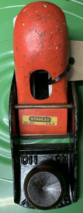 Stanley 110 Block Plane With Label