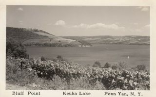 Rp: Penn Yan,  York,  1930 - 40s; Bluff Point,  Keuka Lake 2