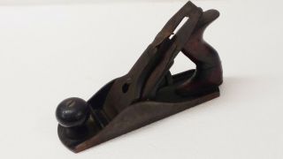 Antique Tool Stanley Rule & Level 4 Smooth Plane Wood Planer 2 Patent Dates