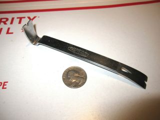 Vintage Craftsman Tools Miniature Pry Bar In Very Good Cond.  U.  S.  A.  5 1/4 "