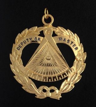 Grand Lodge Deputy Grand Master Collar Jewel (rbl - 34)