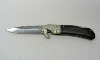Vintage Fury Knives Japan 10599 Horse Folding Knife Rare