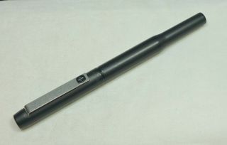 English Parker 25 Fibre - Tip Pen.  Matt Black.  C.  1980.  Vgc.