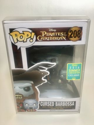 Funko Pop Disney Pirates Of The Caribbean Cursed Barbossa 2016 Summer Exclusive