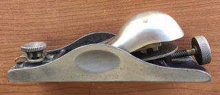 Craftsman No.  3732 Low Angle Block Plane Knuckle Joint Cap Adjustable Throat