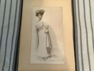 Two Vintage Old Photos Of A Lady At A Wedding
