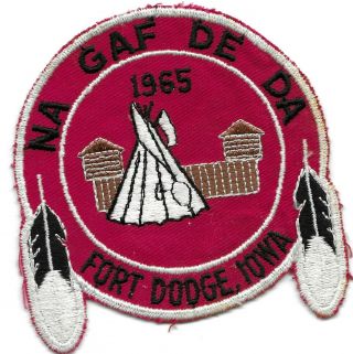 Oa Www Lodge 438 Wahpeton Na Gaf De Da Chapter 1965 Fort Dodge