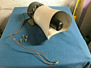 Vintage Federal Signal 100 Watt Siren Speaker With Mounting Bolts
