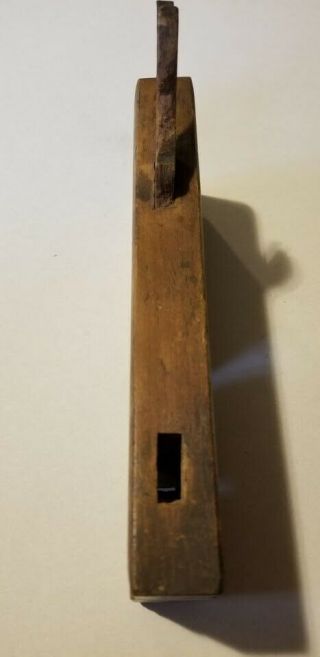 Antique Wooden Hand Rabbet Plane UNION FACTORY WARRANTED H.  CHAPIN No.  138 3/4 4
