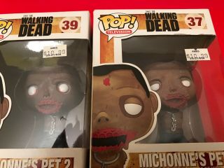 The Walking Dead Michonne’s Pet 1 37 & Pet 2 39 Pop Television. 8
