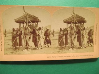 Antique Stereoviews_Boxer Rebellion_Execution_German Infantry_1902 and 1901 2