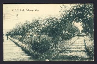 Calgary,  Alberta - C.  P.  R.  Park 1910 Canadian Pacific Railway