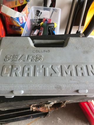 1 - Craftsman 50 Pc.  Vtg Collectible 3/8 & 1/4 Inch Sae/metric Socket Set W/case