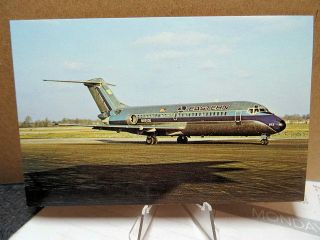 Eastern Airlines Douglas Dc - 9 - 14 Aircraft Airplane Postcard Chrome