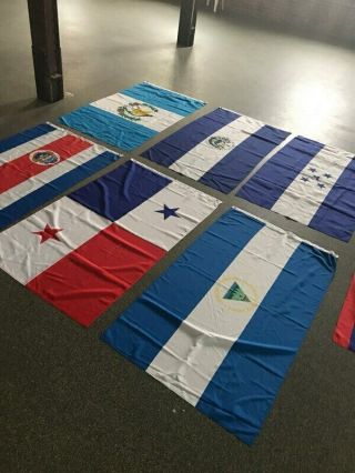 Flags Of Mesoamerica,  Panama,  Nicaragua,  Honduras,  Guatemala,  El Salvador,  More