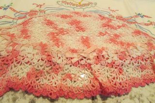 Gorgeous VINTAGE SOUTHERN BELLE LADY Embroidered Crocheted Pillowcases 5