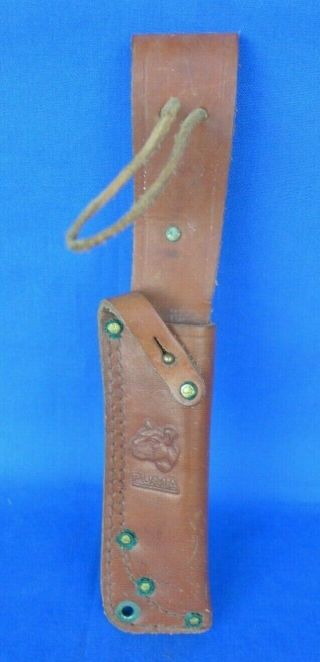 Vintage Puma Leather Knife Sheath For 6292 Skinner? Made In Germany