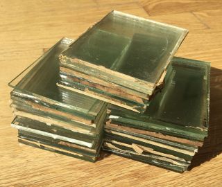 (20) Sheets Of Glass For 1/9 Plate Daguerreotypes Ambrotypes Tintypes