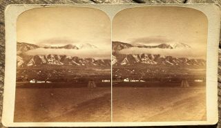 1870s Colorado Stereoview Pike 