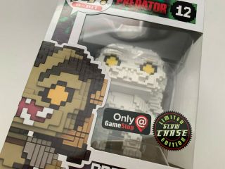 Funko Pop 8 - Bit Predator 12 Limited Edition Glow Chase | Gamestop Exclusive
