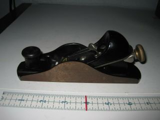 Vintage Stanley G12 - 220 Low Angle Block Wood Plane England