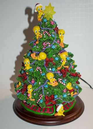 Danbury The Tweety Christmas Tree Tweety Bird Looney Tunes Holiday Light Up