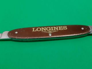 Vintage Longines Watch Case Opener,  Art Deco,  Swiss 1930s Pocket Knife