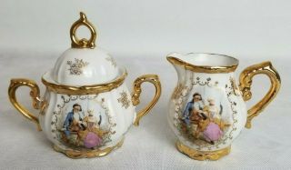 Royal Vienna 16 Piece Tea Set 2109 5 Cups/Saucers Sugar Bowl Creamer Tea Pot 2