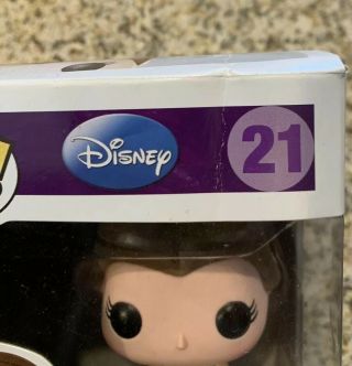 Disney Store Funko Pop Vinyl Belle 21 Beauty And The Beast Vaulted Rare 3