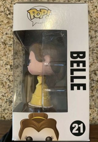 Disney Store Funko Pop Vinyl Belle 21 Beauty And The Beast Vaulted Rare 6