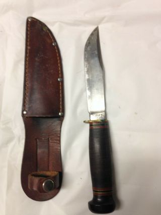 Hunting Knife Vintage,  Marble 
